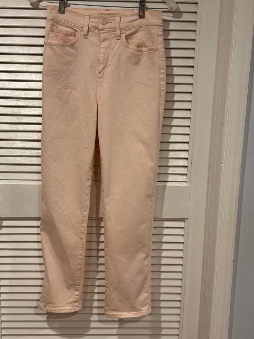 Tory Burch Shell Pink Denim Jeans